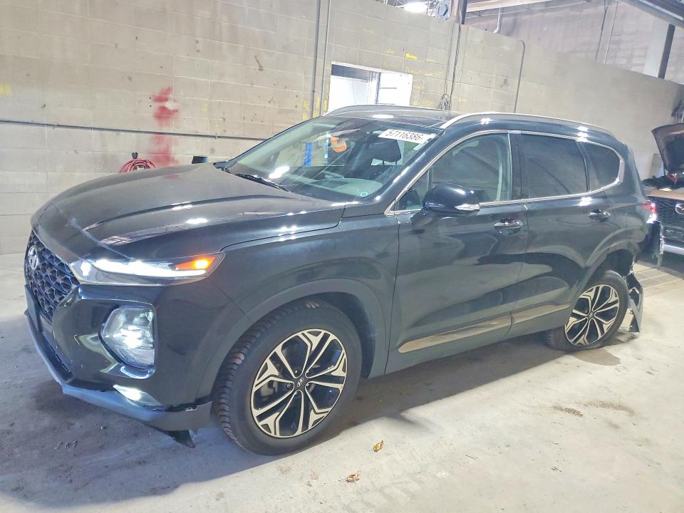 2019 Hyundai Santa Fe მანქანა იყიდება აუქციონზე, vin: 5NMS5CAA5KH048776, აუქციონის ნომერი: 57116386