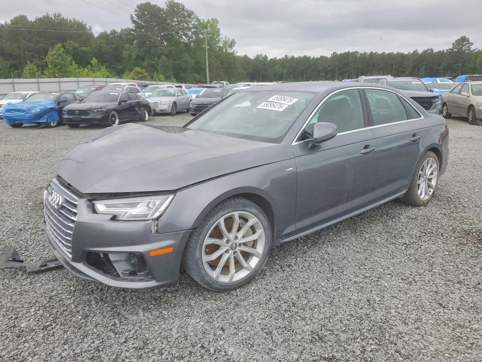 55095476 :رقم المزاد ، WAUENAF45KA115257 vin ، 2019 Audi A4 مزاد بيع