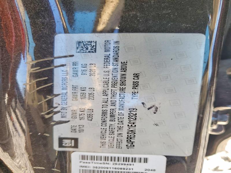 Aukcja sprzedaży 2014 Buick Verano, vin: 1G4PR5SK1E4123219, numer aukcji: 56586546