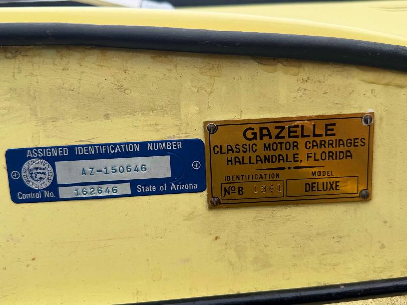 59197716 :رقم المزاد ، AZ150646 vin ، 1929 Mercedes-benz Gazel Kit مزاد بيع
