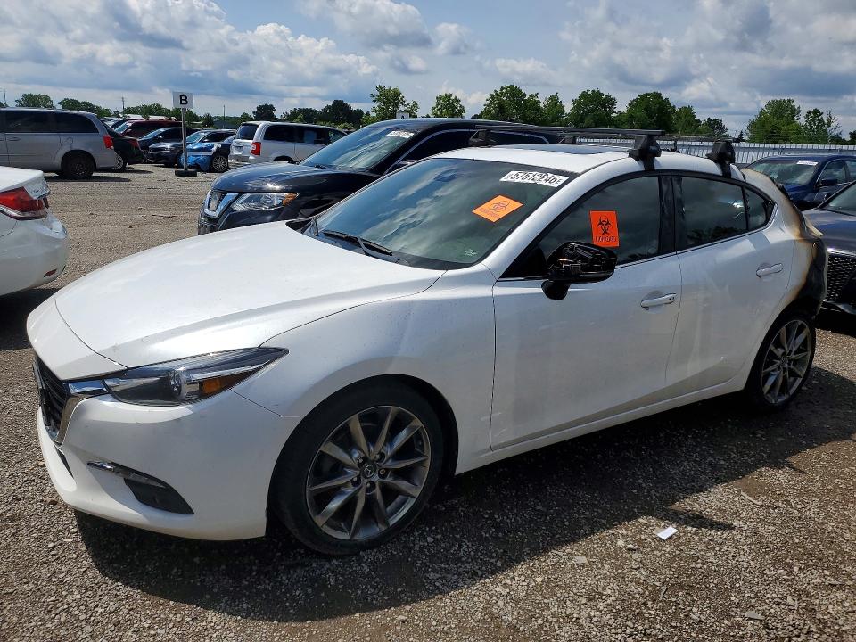 Продажа на аукционе авто 2018 Mazda 3, vin: 3MZBN1M33JM210530, номер лота: 57512246