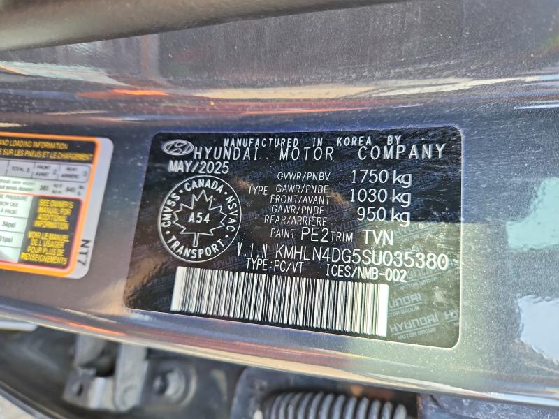 Aukcja sprzedaży 2025 Hyundai Elantra, vin: KMHLN4DG5SU035380, numer aukcji: 56002506