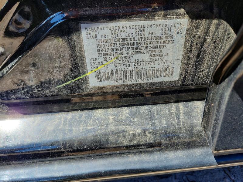 Aukcja sprzedaży 2022 Nissan Sentra, vin: 3N1AB8CV0NY289871, numer aukcji: 57365886