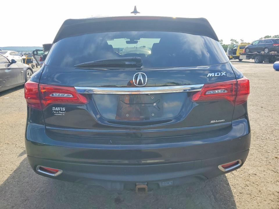 2016 Acura Mdx მანქანა იყიდება აუქციონზე, vin: 5FRYD4H48GB051486, აუქციონის ნომერი: 56430926