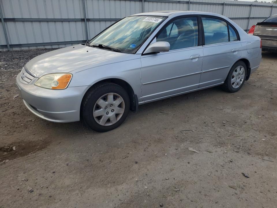 Auction sale of the 2002 Honda Civic, vin: 1HGES26762L008171, lot number: 55551746