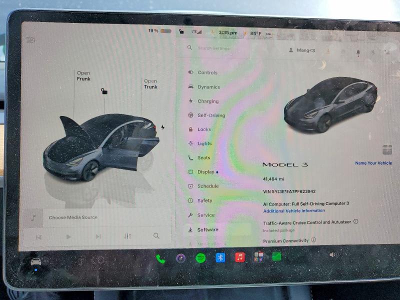 Продажа на аукционе авто 2023 Tesla Model 3, vin: 5YJ3E1EA7PF623942, номер лота: 56144116
