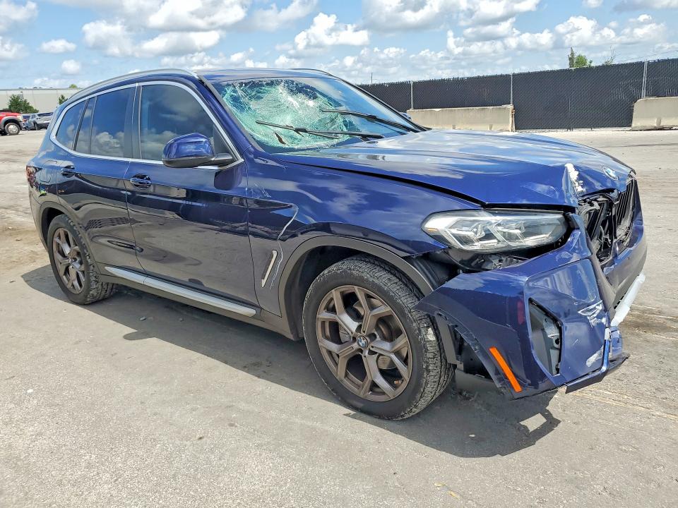 Aukcja sprzedaży 2022 Bmw X3, vin: 5UX43DP05N9J34543, numer aukcji: 57551836