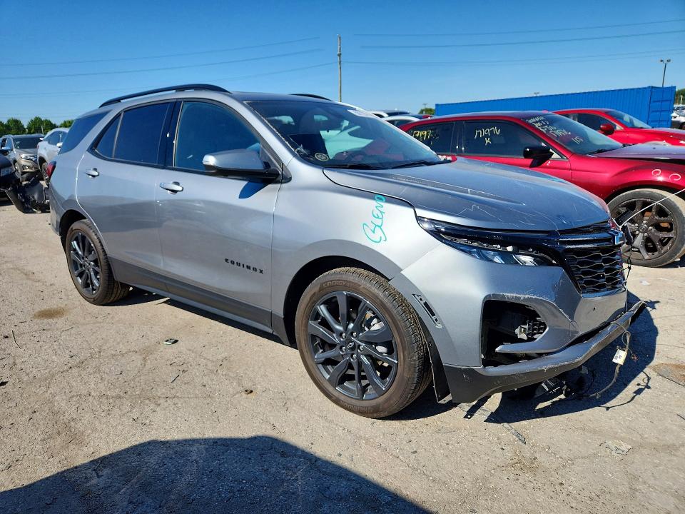 58118396 :رقم المزاد ، 3GNAXMEG7RS100221 vin ، 2024 Chevrolet Equinox مزاد بيع