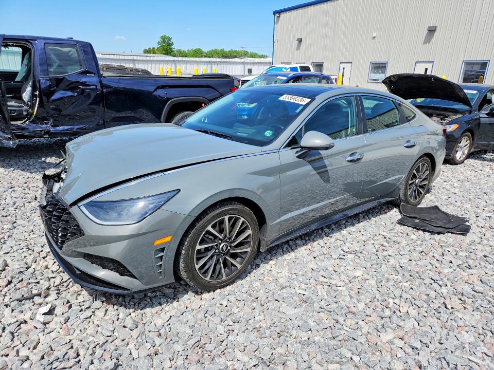 Auction sale of the 2021 Hyundai Sonata, vin: 5NPEH4J2XMH085069, lot number: 55596336