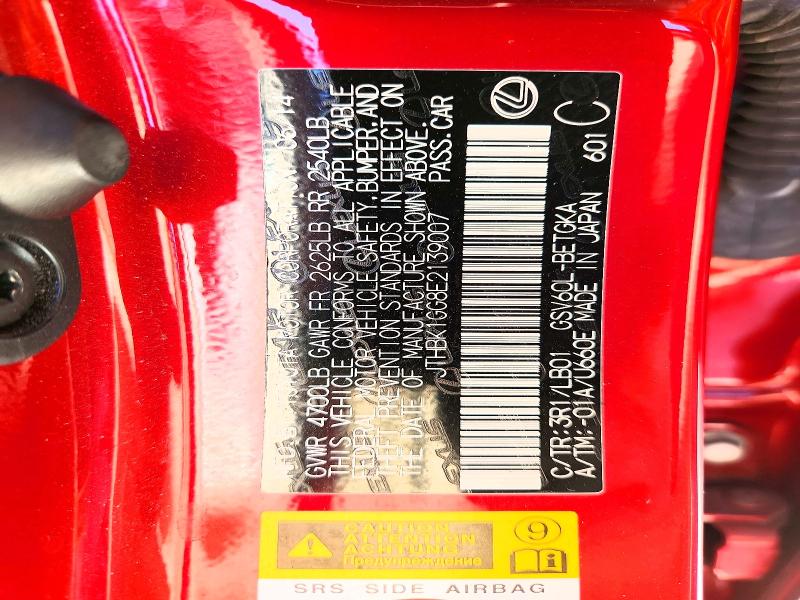 2014 Lexus Es მანქანა იყიდება აუქციონზე, vin: JTHBK1GG8E2139007, აუქციონის ნომერი: 59010466