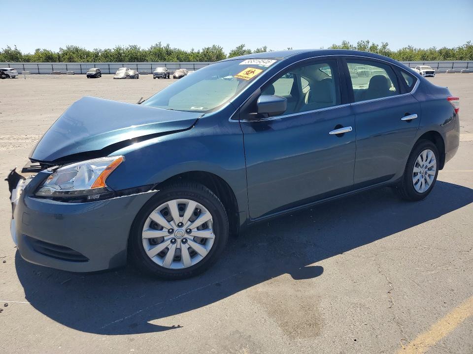 58819546 :رقم المزاد ، 3N1AB7APXEY334233 vin ، 2014 Nissan Sentra مزاد بيع