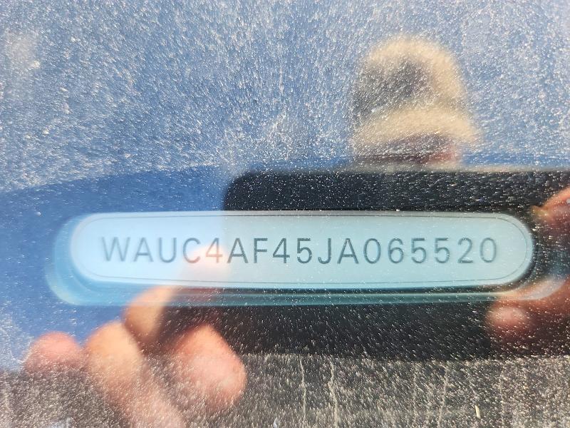 57427736 :رقم المزاد ، WAUC4AF45JA065520 vin ، 2018 Audi S4 مزاد بيع