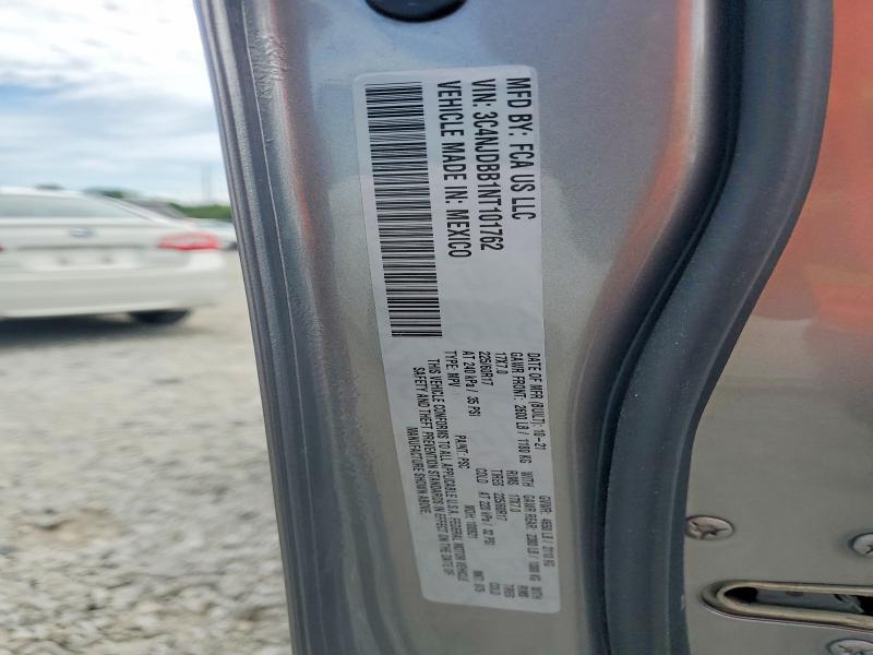 56254296 :رقم المزاد ، 3C4NJDBB1NT101762 vin ، 2022 Jeep Compass مزاد بيع