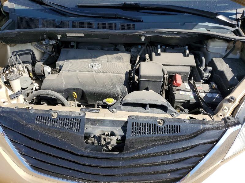 2011 Toyota Sienna მანქანა იყიდება აუქციონზე, vin: 5TDJK3DC2BS009593, აუქციონის ნომერი: 58142436