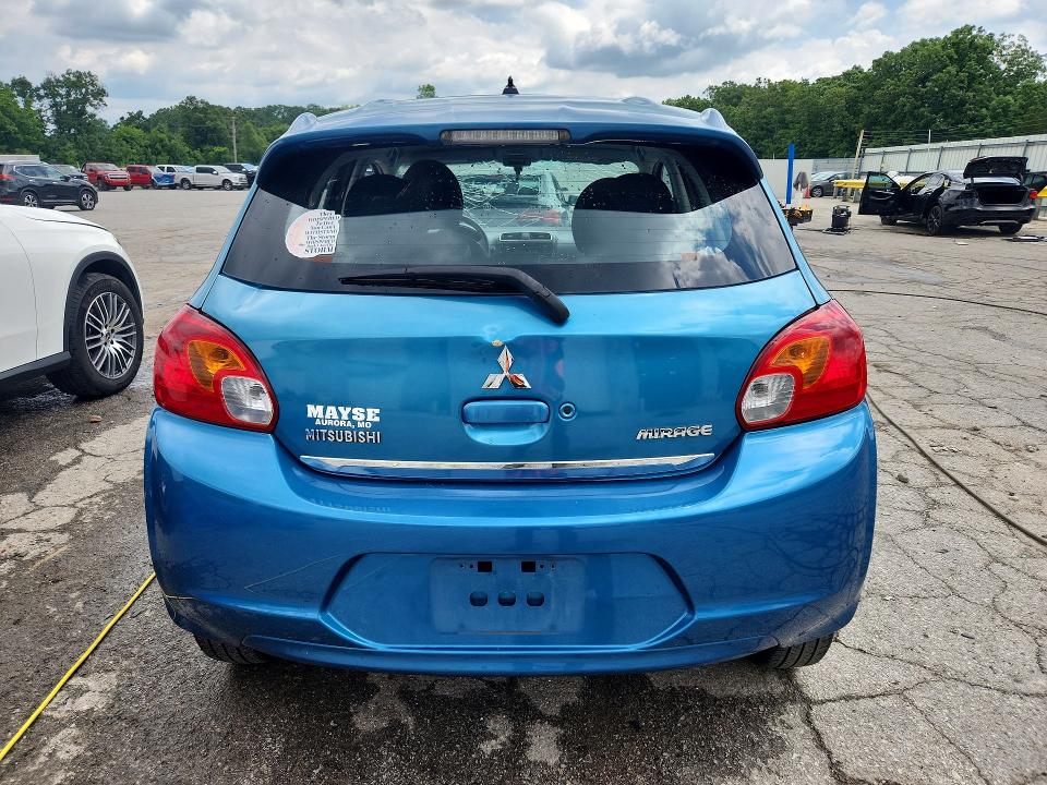 2015 Mitsubishi Mirage მანქანა იყიდება აუქციონზე, vin: ML32A4HJ5FH042431, აუქციონის ნომერი: 55797806
