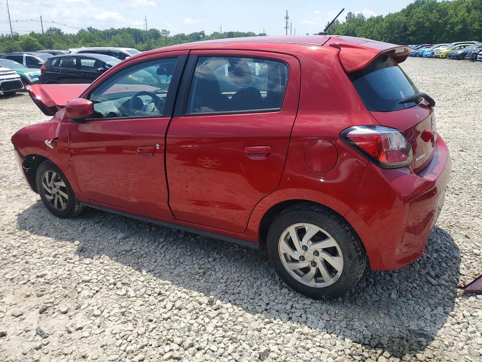 2021 Mitsubishi Mirage მანქანა იყიდება აუქციონზე, vin: ML32AUHJ7MH000758, აუქციონის ნომერი: 58957106