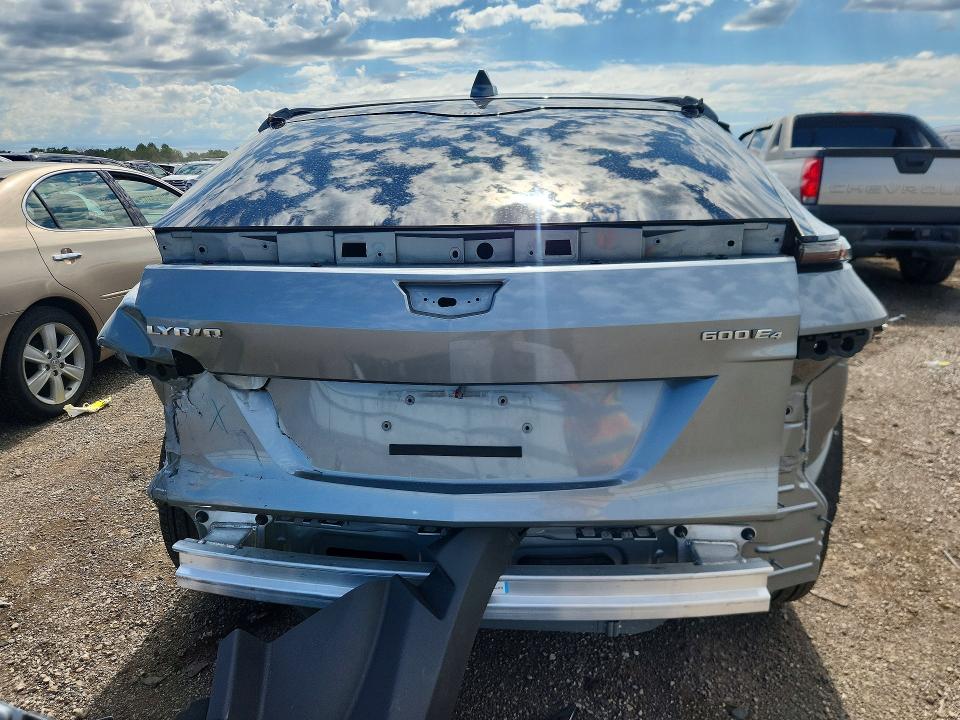 2024 Cadillac Lyriq მანქანა იყიდება აუქციონზე, vin: 1GYKPPRL4RZ128187, აუქციონის ნომერი: 57546186