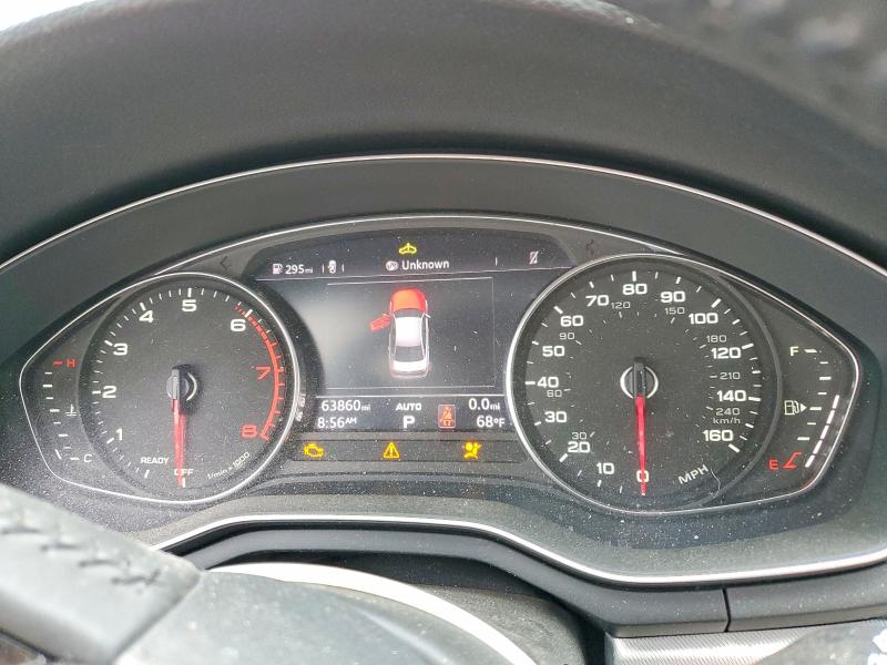 2018 Audi A4 მანქანა იყიდება აუქციონზე, vin: WAUENAF40JA029756, აუქციონის ნომერი: 57828856