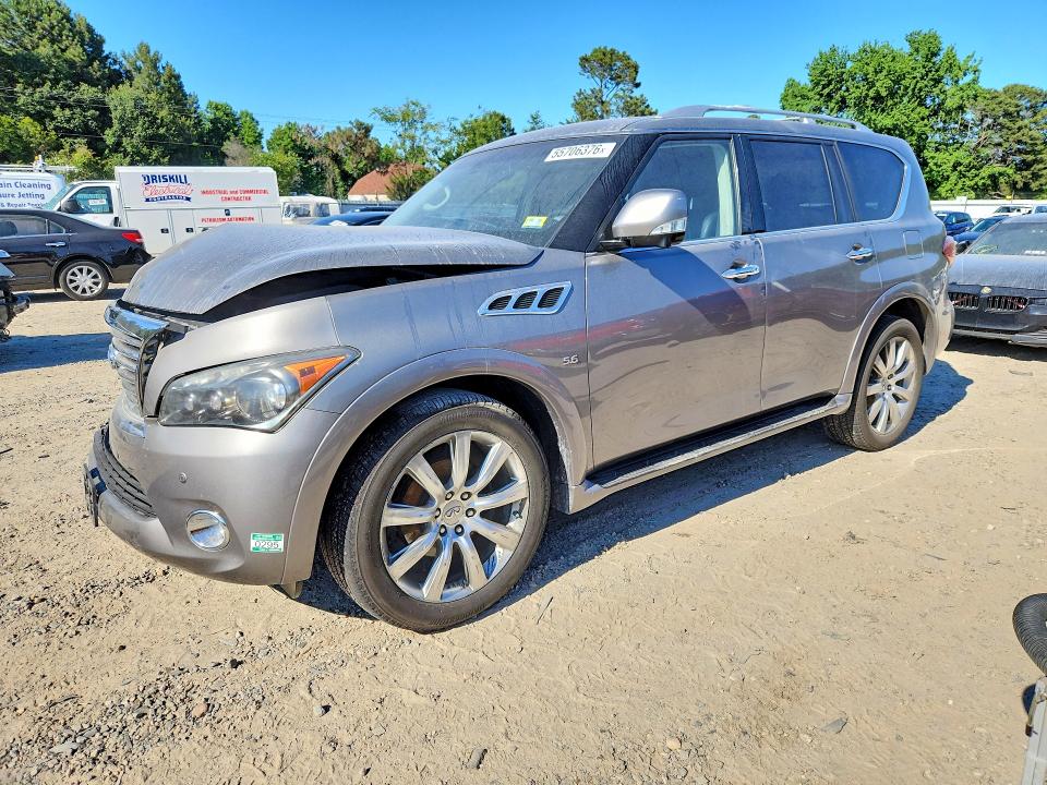 Auction sale of the 2014 Infiniti Qx80, vin: JN8AZ2NE5E9069459, lot number: 55706376