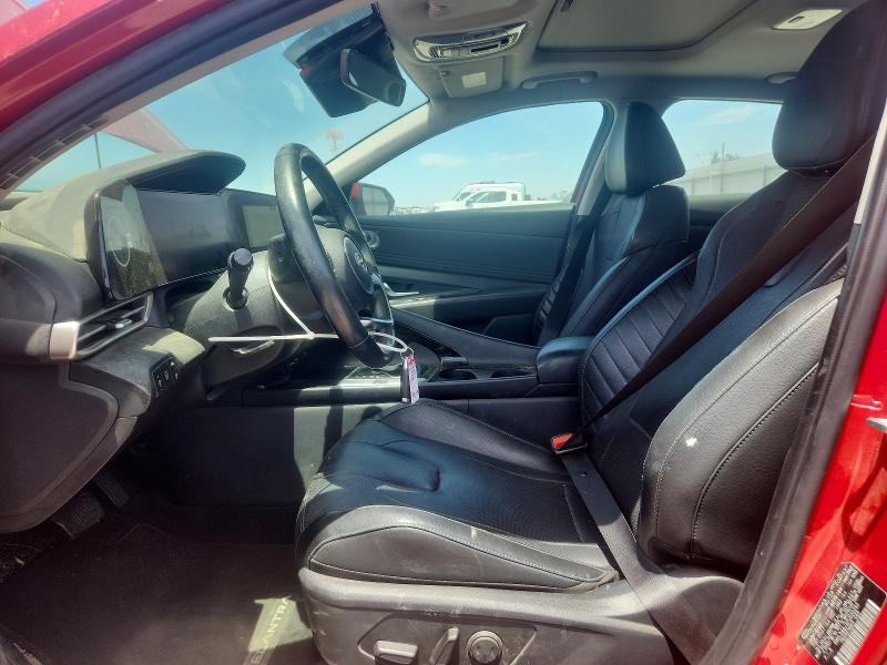 55966606 :رقم المزاد ، KMHLN4AJ5PU036293 vin ، 2023 Hyundai Elantra مزاد بيع
