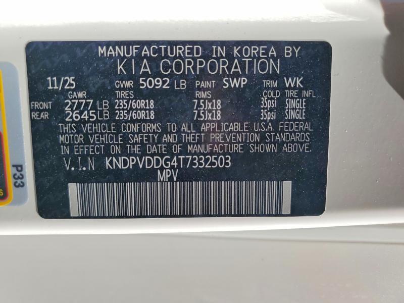 Продажа на аукционе авто 2026 Kia Sportage Hybrid, vin: KNDPVDDG4T7332503, номер лота: 58423256