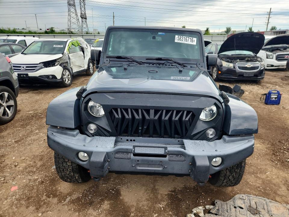 Продаж на аукціоні авто 2018 Jeep Wrangler Unlimited, vin: 1C4BJWDG7JL865824, номер лоту: 58316716
