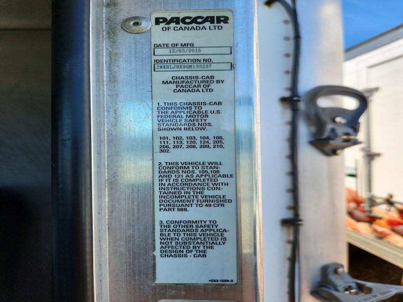 56217176 :رقم المزاد ، 2NKHLJ9X9GM133237 vin ، 2016 Kenworth T300 مزاد بيع