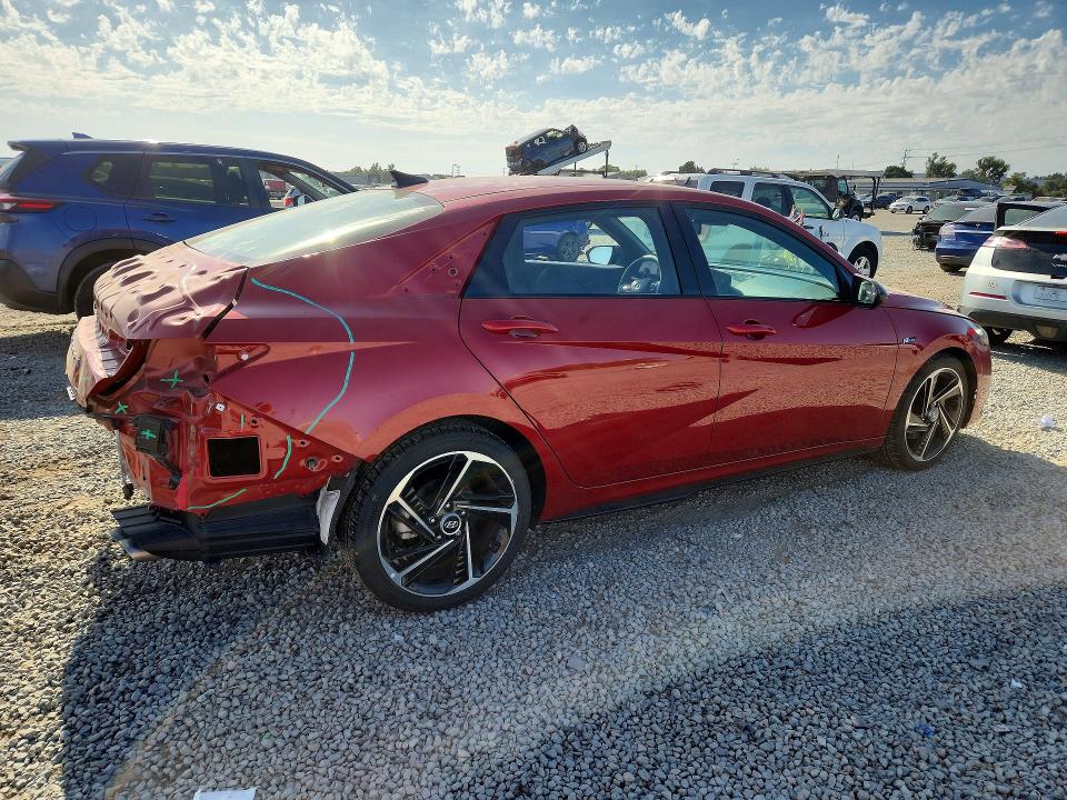 Продажа на аукционе авто 2023 Hyundai Elantra, vin: KMHLR4AF7PU380675, номер лота: 57367816