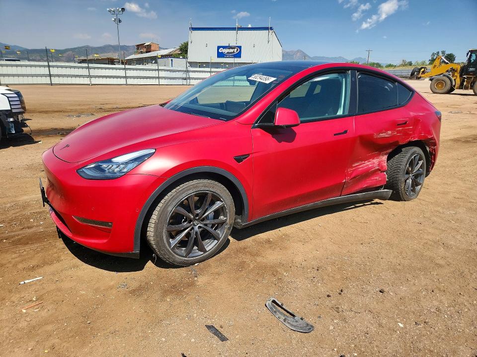 2021 Tesla Model Y მანქანა იყიდება აუქციონზე, vin: 5YJYGDEE3MF129674, აუქციონის ნომერი: 58294096