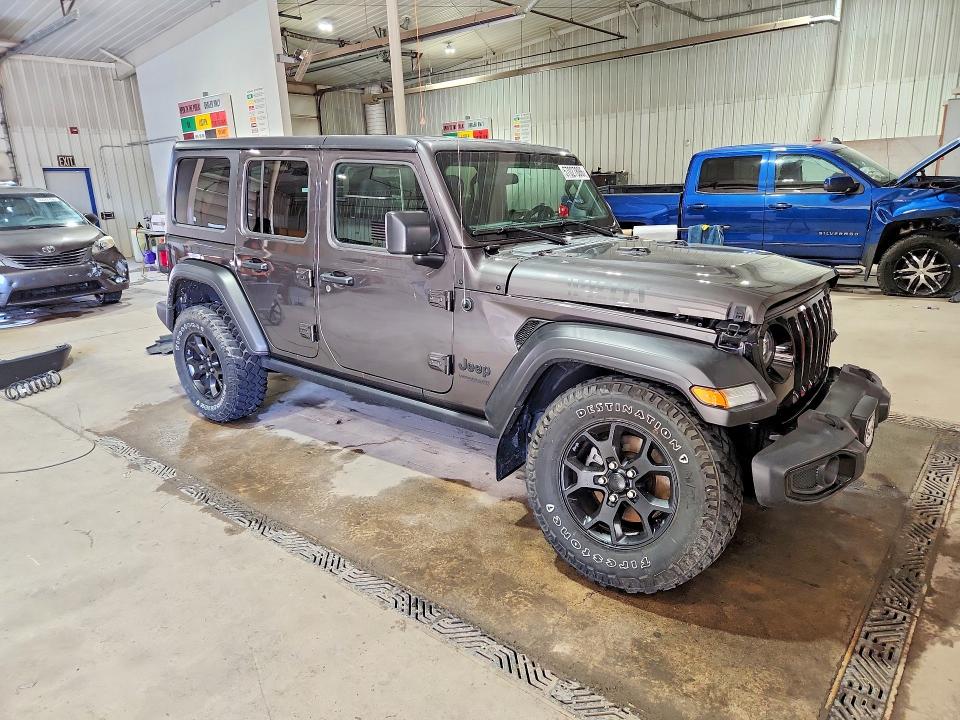 2020 Jeep Wrangler Unlimited მანქანა იყიდება აუქციონზე, vin: 1C4HJXDG1LW287317, აუქციონის ნომერი: 57027886