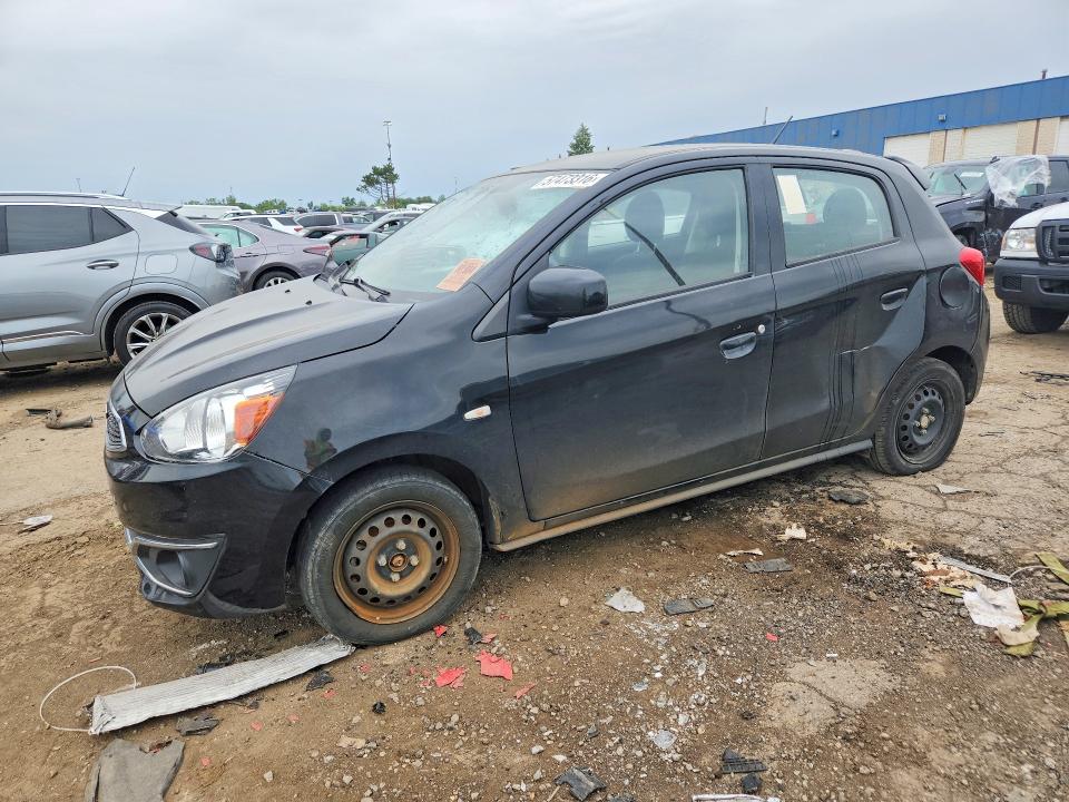57473316 :رقم المزاد ، ML32A3HJ9LH009521 vin ، 2020 Mitsubishi Mirage مزاد بيع