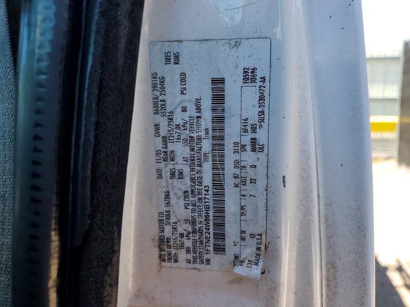 56619146 :رقم المزاد ، 1FTNE24W86HB17143 vin ، 2006 Ford Econoline مزاد بيع