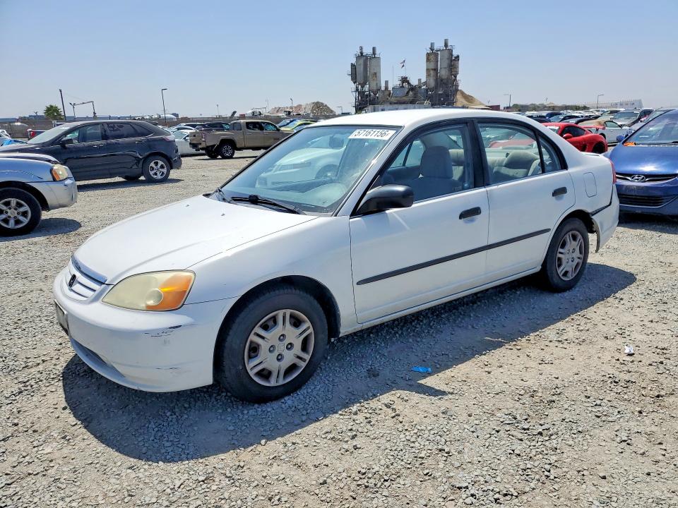 57161156 :رقم المزاد ، 2HGES16271H581817 vin ، 2001 Honda Civic مزاد بيع