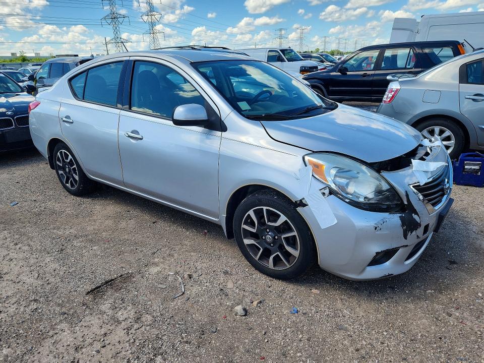 Продажа на аукционе авто 2014 Nissan Versa, vin: 3N1CN7AP6EL857942, номер лота: 57124666