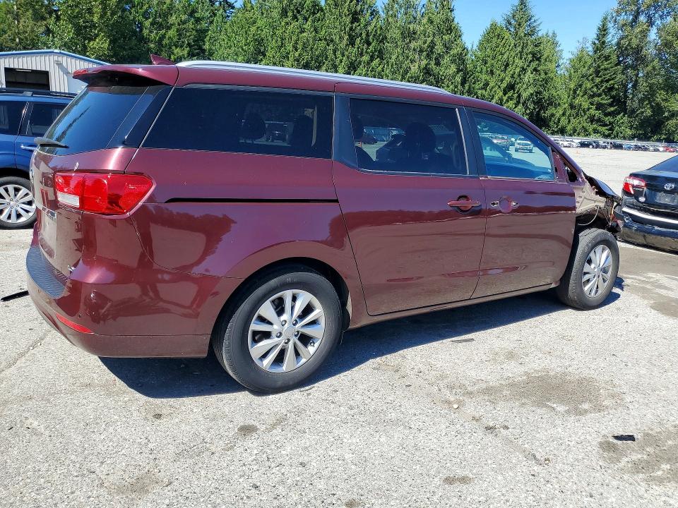 2016 Kia Sedona მანქანა იყიდება აუქციონზე, vin: KNDMB5C18G6210026, აუქციონის ნომერი: 58111826