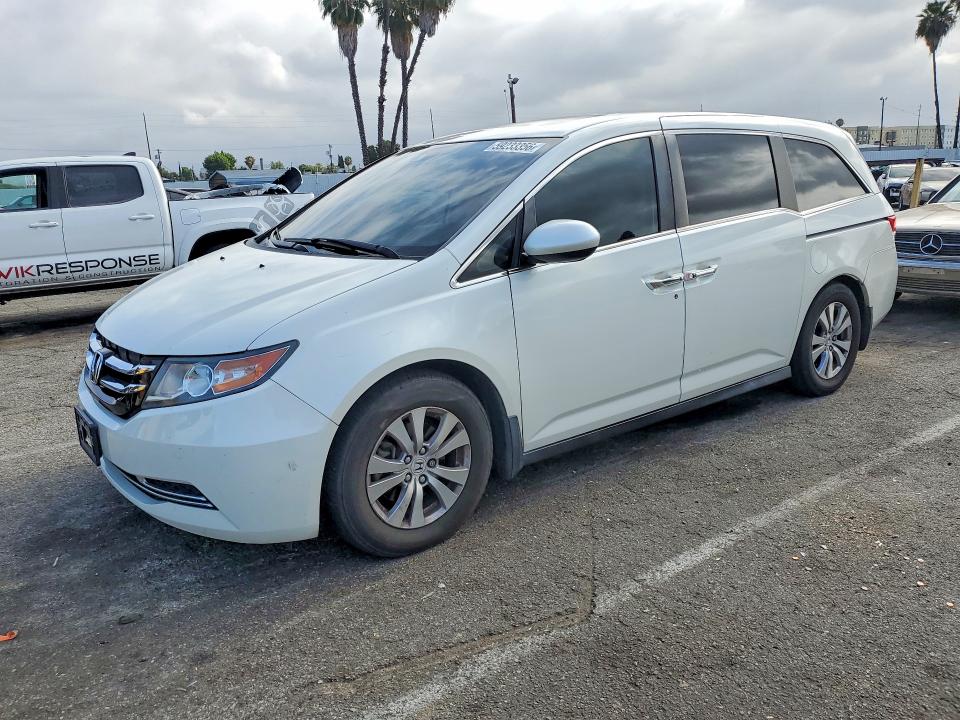 59233356 :رقم المزاد ، 5FNRL5H63GB065649 vin ، 2016 Honda Odyssey مزاد بيع