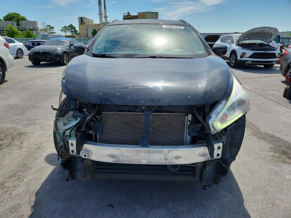 56961916 :رقم المزاد ، 5N1AZ2MH8HN157534 vin ، 2017 Nissan Murano مزاد بيع