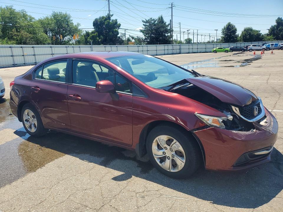 Продажа на аукционе авто 2013 Honda Civic, vin: 19XFB2F51DE100298, номер лота: 58317976
