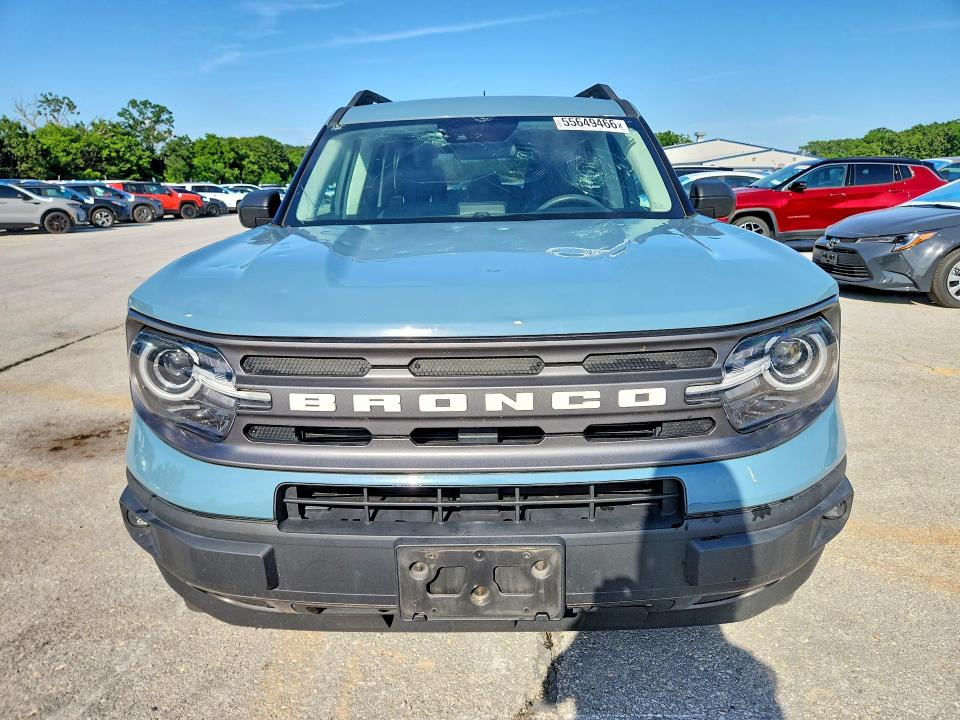 Auction sale of the 2021 Ford Bronco Sport, vin: 3FMCR9B67MRA18666, lot number: 55649466
