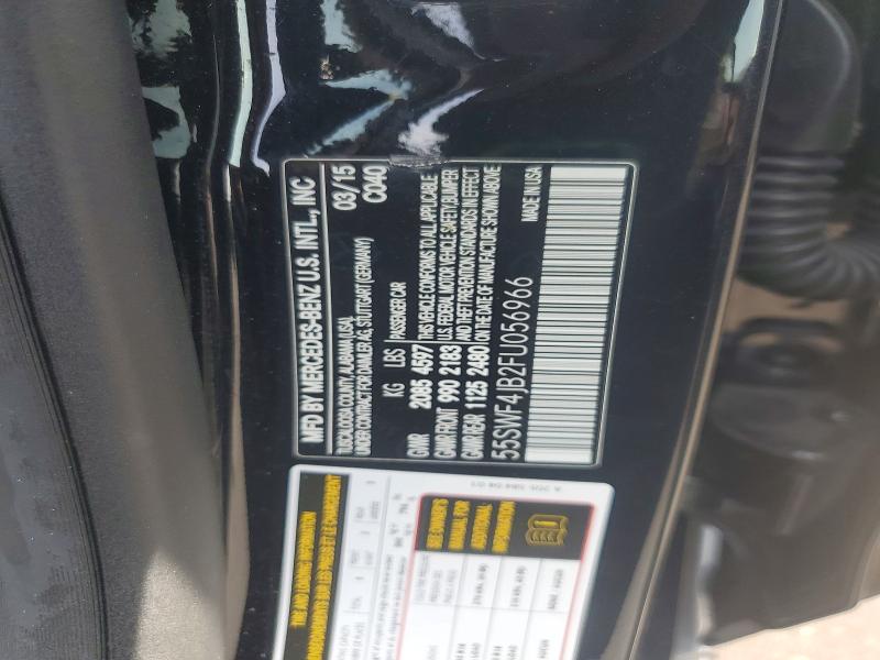 Продаж на аукціоні авто 2015 Mercedes-benz C, vin: 55SWF4JB2FU056966, номер лоту: 58634176