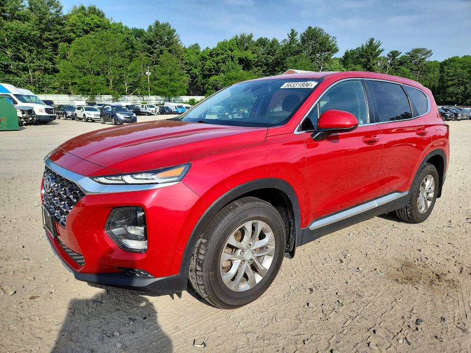 2020 Hyundai Santa Fe მანქანა იყიდება აუქციონზე, vin: 5NMS2CAD9LH291091, აუქციონის ნომერი: 56331806