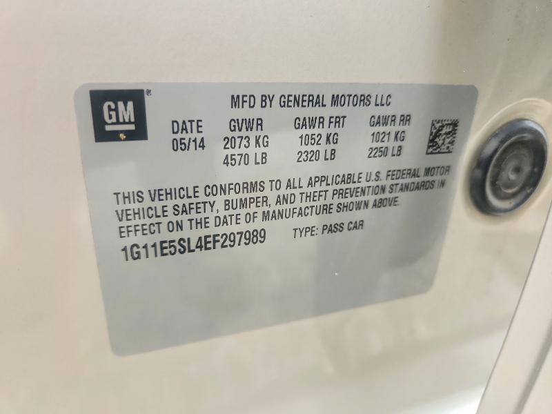 Aukcja sprzedaży 2014 Chevrolet Malibu, vin: 1G11E5SL4EF297989, numer aukcji: 55159926