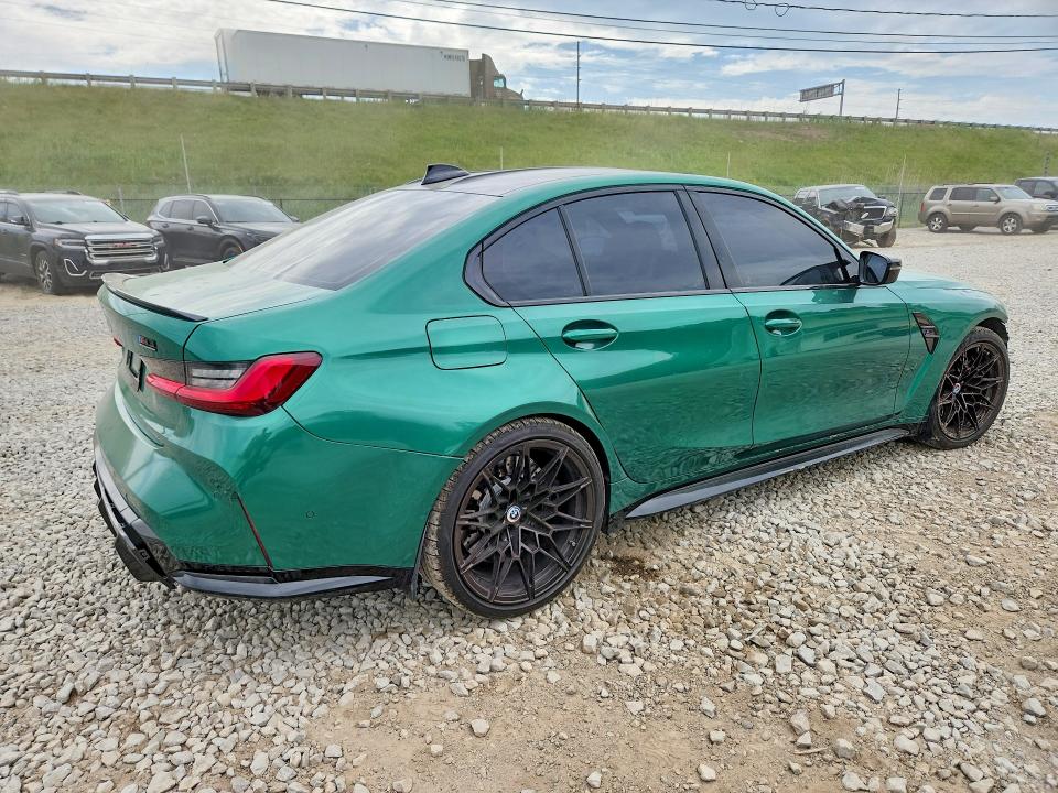 2022 Bmw M3 მანქანა იყიდება აუქციონზე, vin: WBS43AY02NFN04484, აუქციონის ნომერი: 56314926