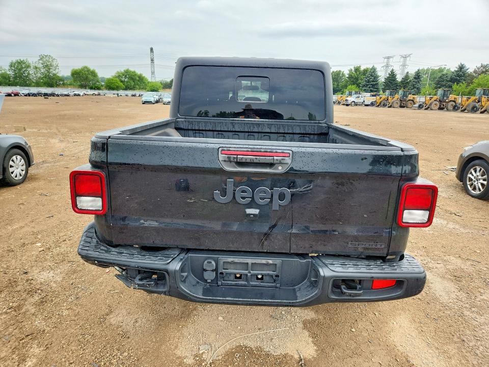55833356 :رقم المزاد ، 1C6HJTAG5LL137409 vin ، 2020 Jeep Gladiator مزاد بيع