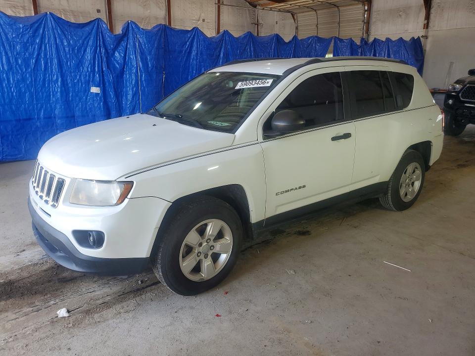 Продаж на аукціоні авто 2017 Jeep Compass, vin: 1C4NJCBA8HD136617, номер лоту: 59093456