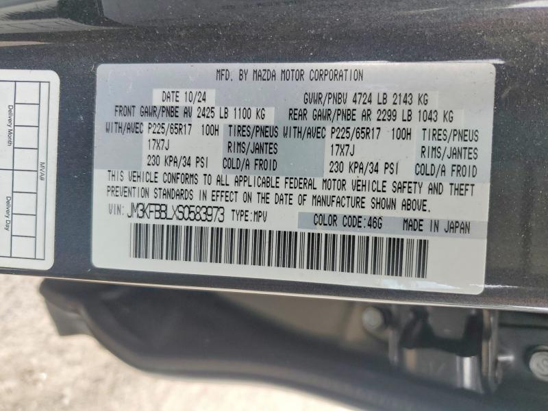 Aukcja sprzedaży 2025 Mazda Cx-5, vin: JM3KFBBLXS0583973, numer aukcji: 57263026