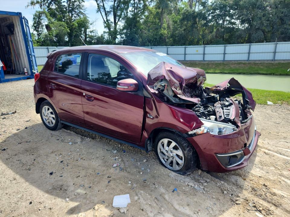2018 Mitsubishi Mirage მანქანა იყიდება აუქციონზე, vin: ML32A4HJ8JH010551, აუქციონის ნომერი: 58066506