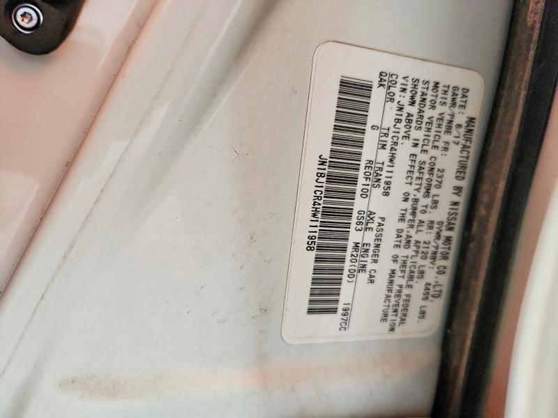 Продажа на аукционе авто 2017 Nissan Rogue, vin: JN1BJ1CR4HW111958, номер лота: 56450066