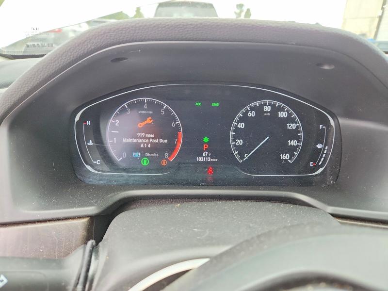 55806106 :رقم المزاد ، 1HGCV1F94JA013647 vin ، 2018 Honda Accord مزاد بيع