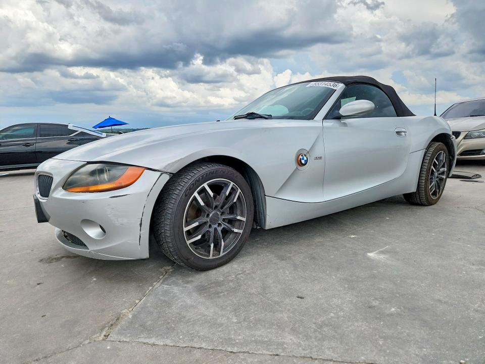 55314536 :رقم المزاد ، 4USBT33554LS52656 vin ، 2004 Bmw Z4 مزاد بيع